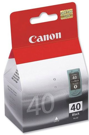 Genuine Canon PG-40 (Black) ink cartridge