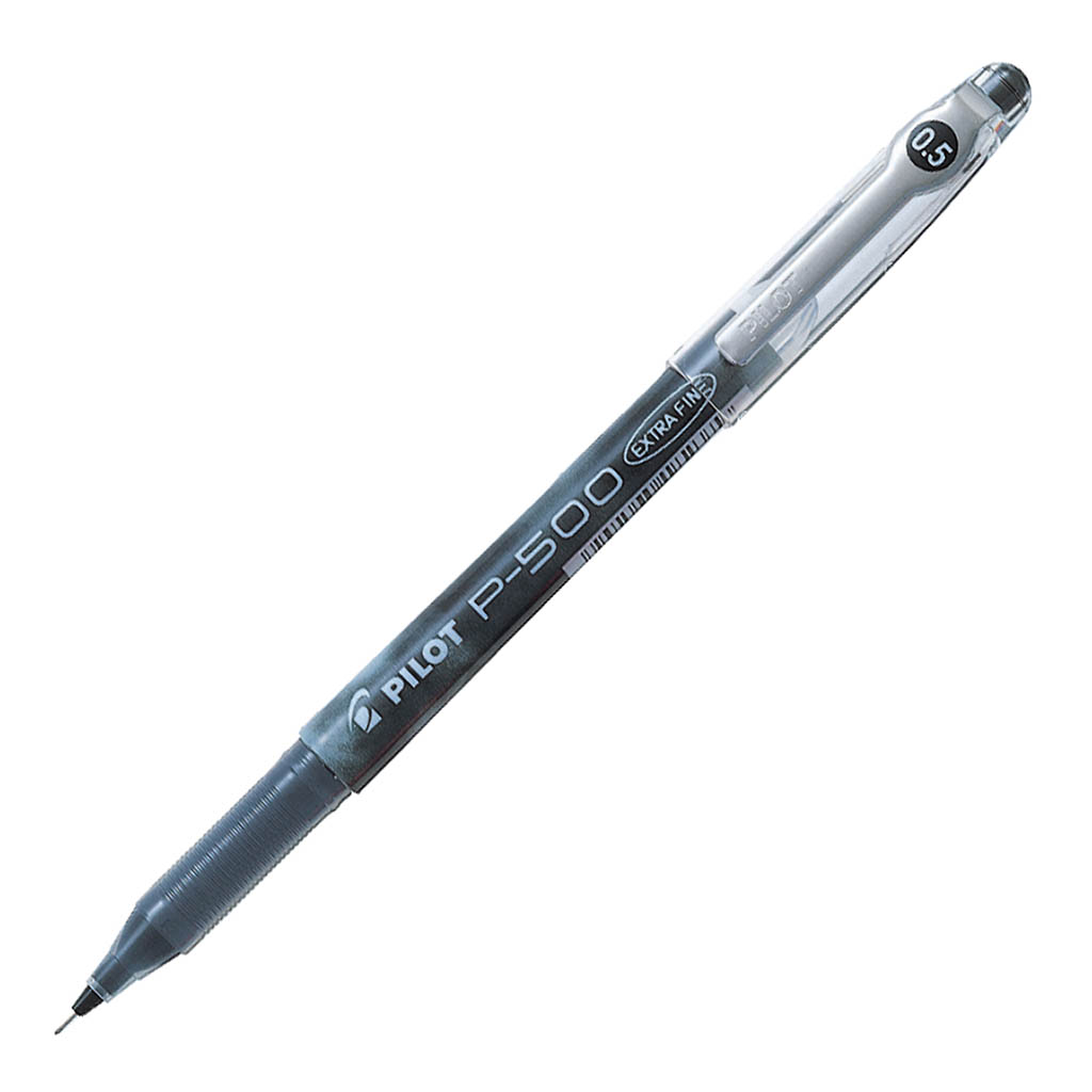 Pilot P500 Gel Extra Fine Black (BL-P50-B)