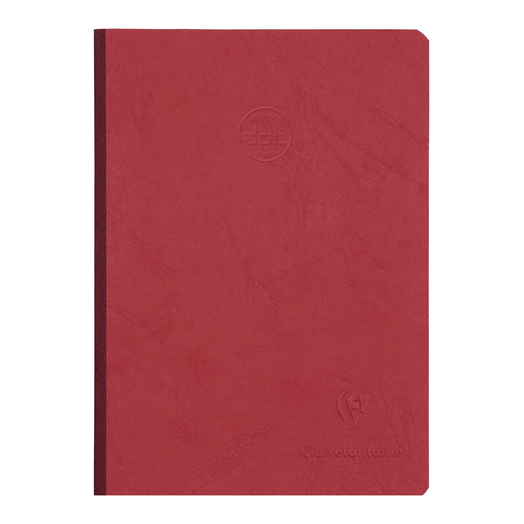 Age Bag Clothbound Notebook A5 Dotted Red