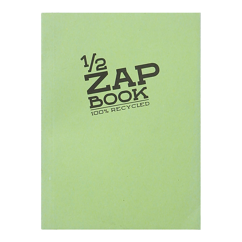 (image for) Half Zap Book A6 Recycled Assorted