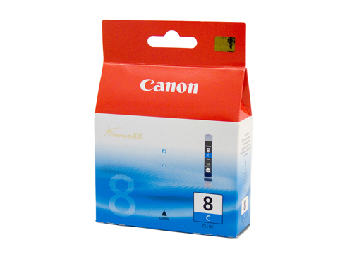 Genuine Canon CLI-8C (Cyan) ink cartridge