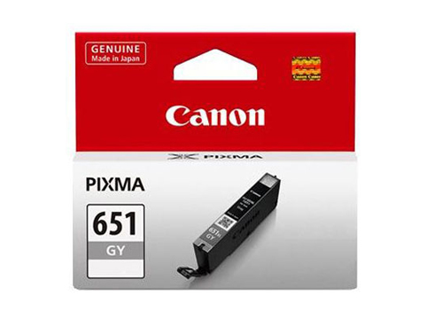 Genuine Canon CLI651 Grey ink cartridge