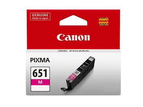 Genuine Canon CLI651 Magenta ink cartridge