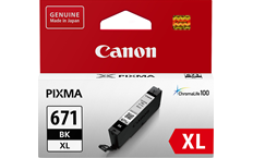 Genuine Canon CLI-671XL Black Ink Cartridge