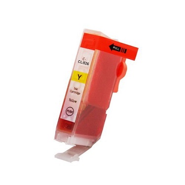 Compatible Canon CLI526Y (Yellow) ink cartridge