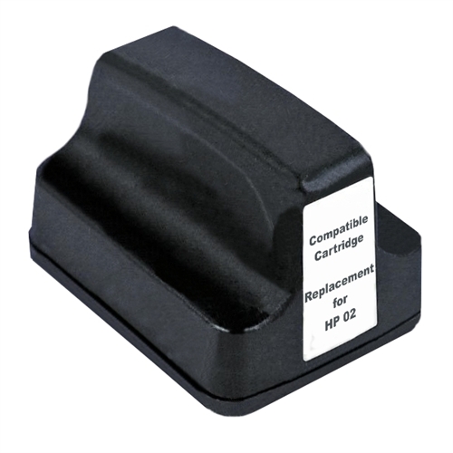 Compatible HP02XL High Capacity Black ink cartridge