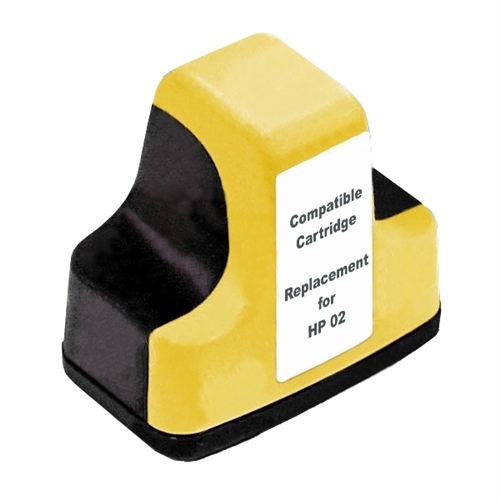 Compatible HP02XL High Capacity Yellow ink cartridge