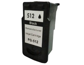 Remanufactured Canon PG512 Black ink cartridge