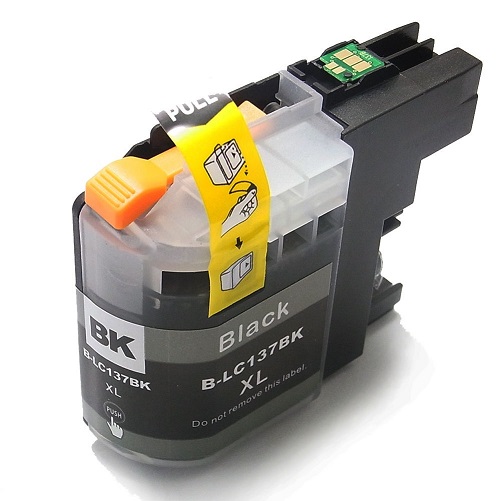 Compatible Brother LC137XL Black ink cartridge