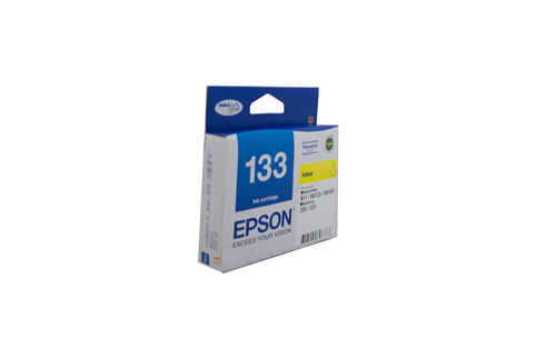 Genuine Epson 133 Yellow ink cartridge
