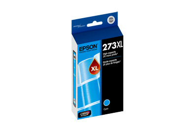 Genuine Epson 273XL Cyan ink cartridge