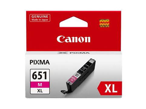 Genuine Canon CLI651XL Magenta high capacity ink cartridge