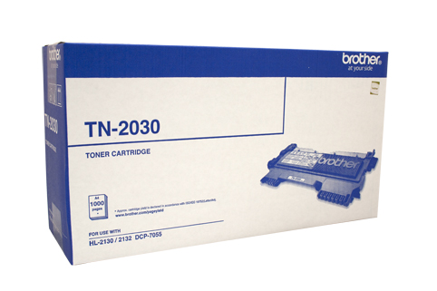 Genuine Brother TN2030 Black laser toner cartridge