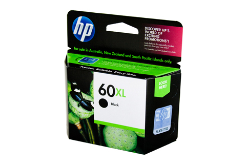 Genuine HP60XL Black ink cartridge (CC641WA)
