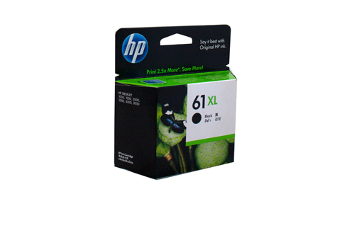 Genuine HP 61XL Black ink cartridge (CH563WA)