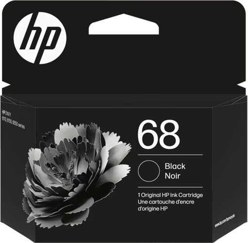 Genuine HP 68 Black Ink Cartridge