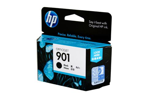 Genuine HP 901 Black ink cartridge (CC653AA)
