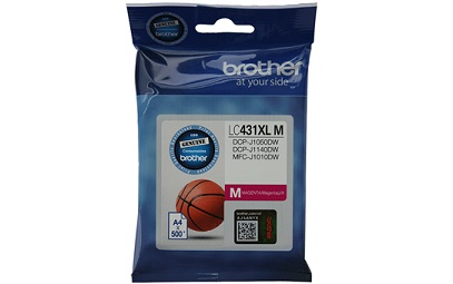 Genuine Brother LC431XLM (Magenta) ink cartridge